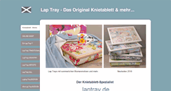 Desktop Screenshot of laptray-shop.de
