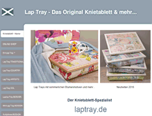 Tablet Screenshot of laptray-shop.de